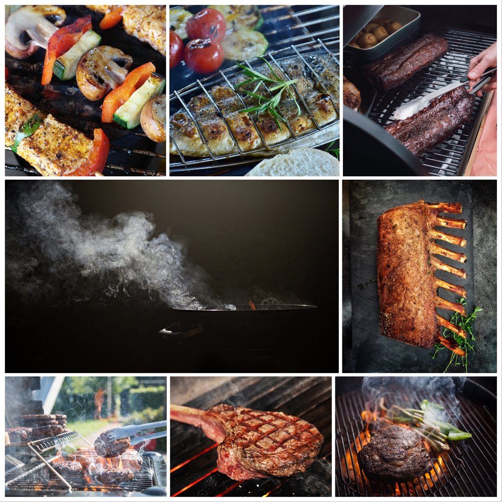 Grillmaster Räucherspäne Räucherklötze 2-4 kg Buche Chunks Räuchern Smoken BBQ Grill Feuer, 2 kg