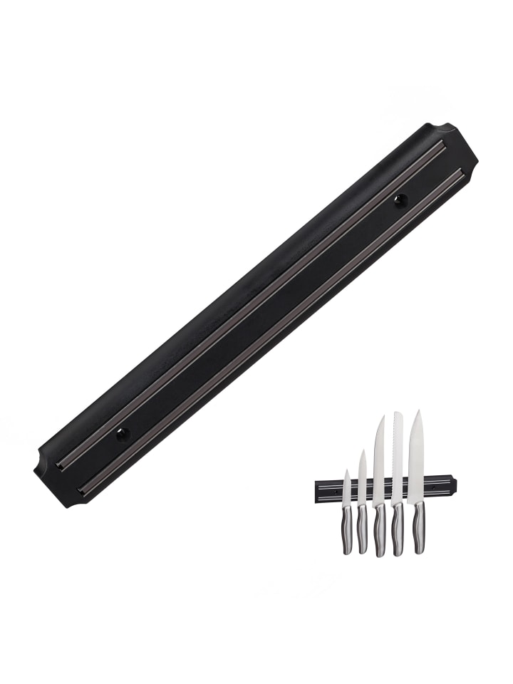 relaxdays Magnetleiste in Schwarz - (L)33 cm günstig kaufen onesize