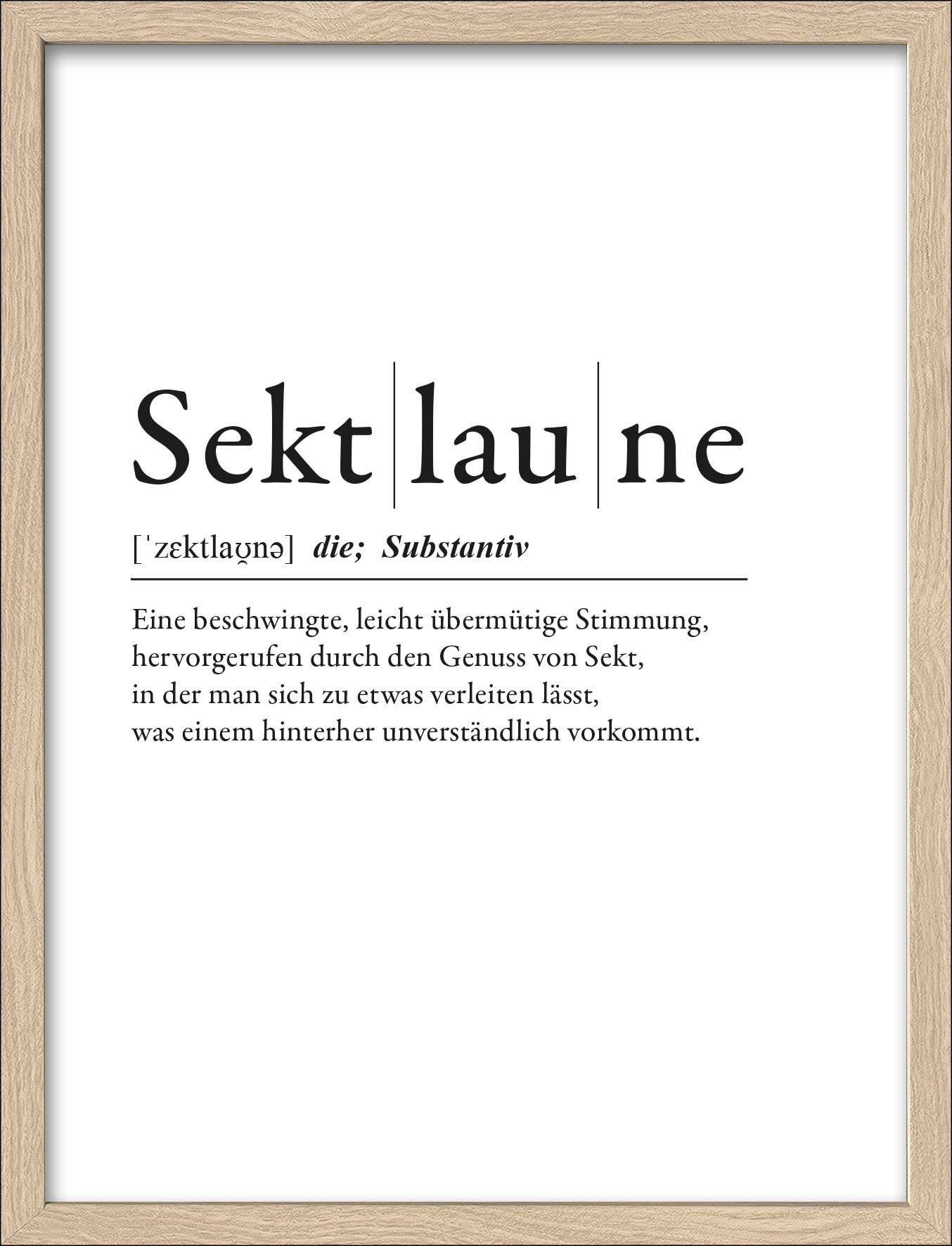 Pro ArtKunstdruck gerahmt 32,5x42,5cm