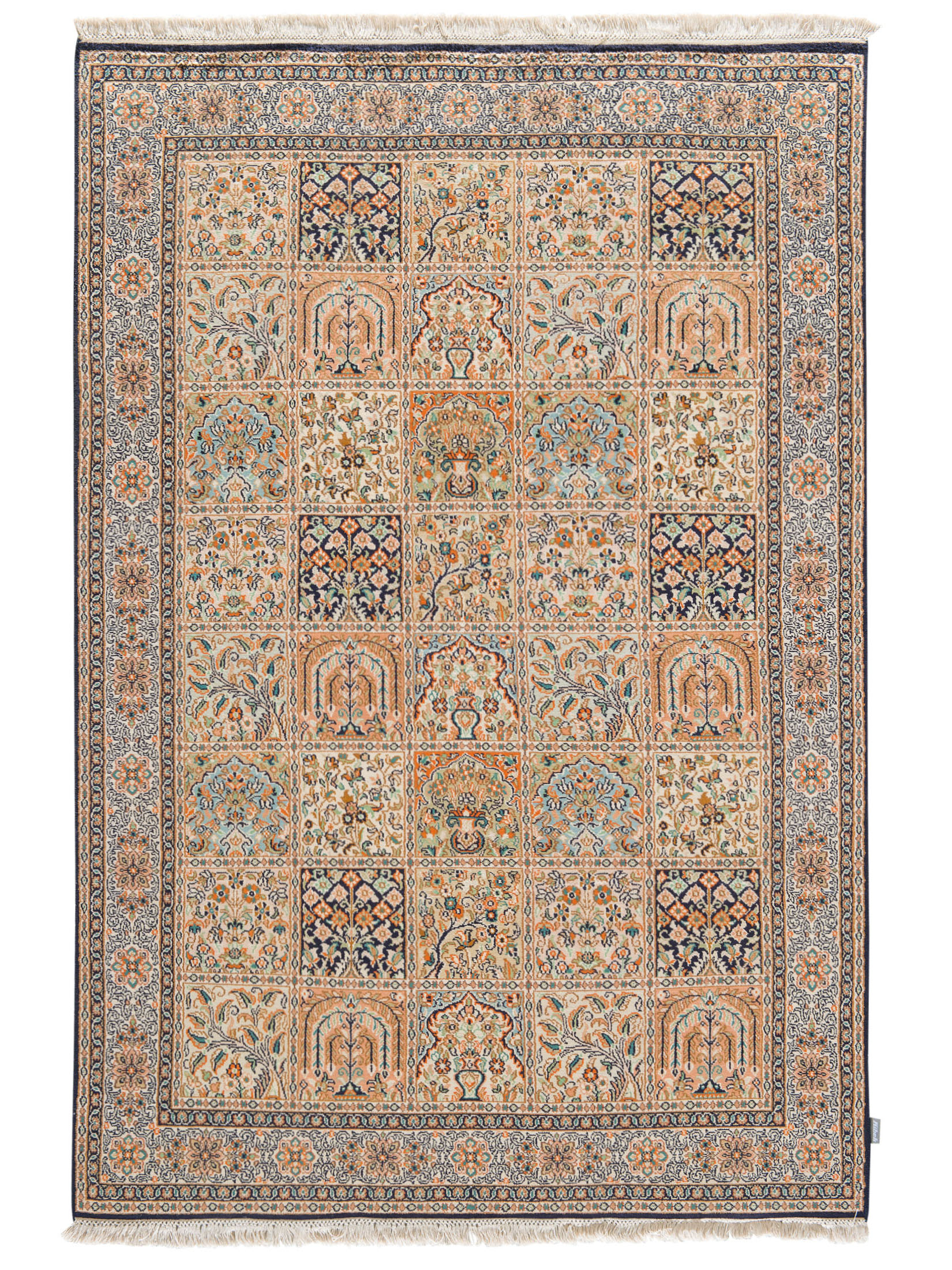 Kaschmir Seide 16/16 ca. 124 x 182 cm, Unikat / Einzelstück