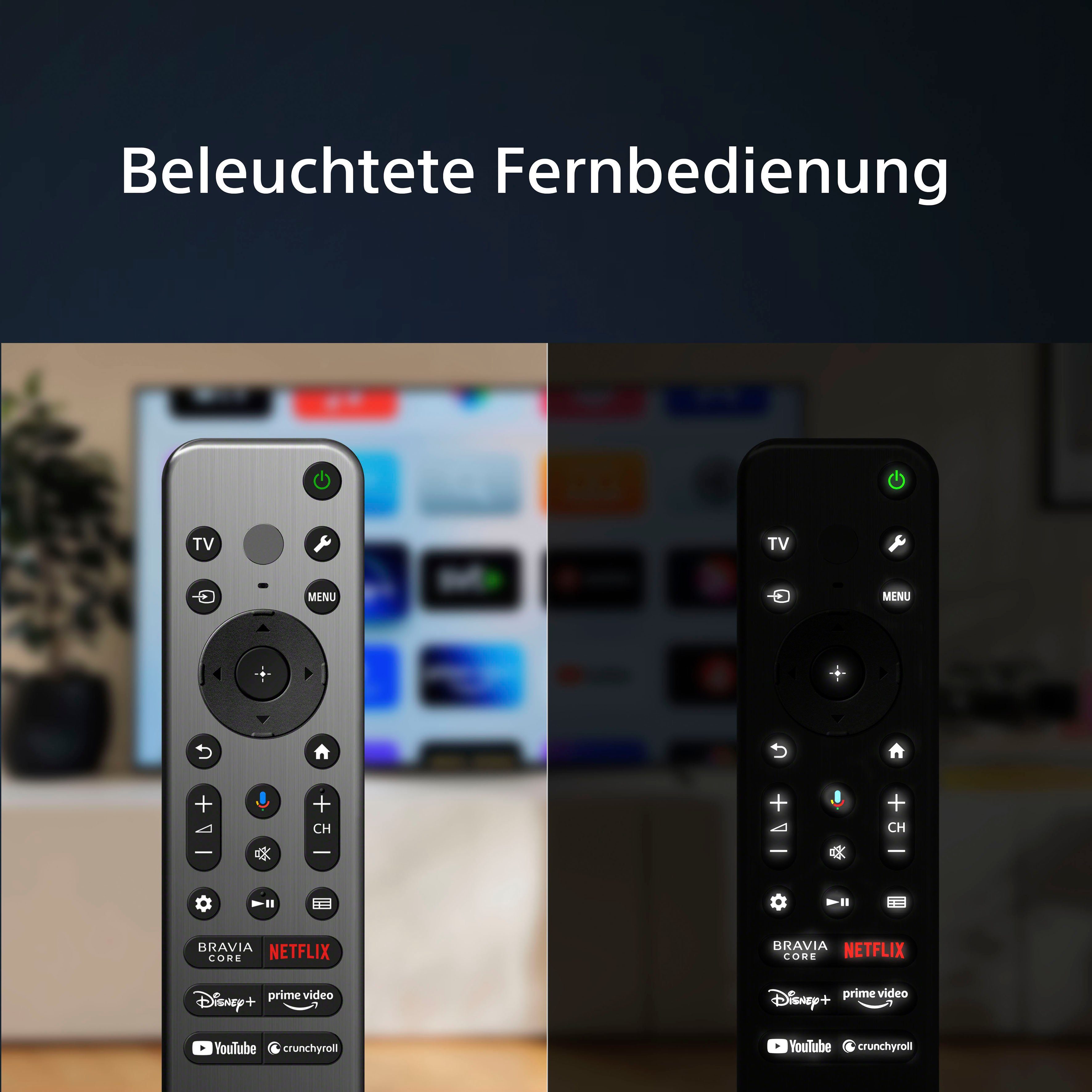 Sony XR-77A95L OLED-Fernseher (195 cm/77 Zoll, 4K Ultra HD, Google TV, Smart-TV, Smart-TV, TRILUMINOS PRO, BRAVIA CORE, mit exklusiven PS5-Features)