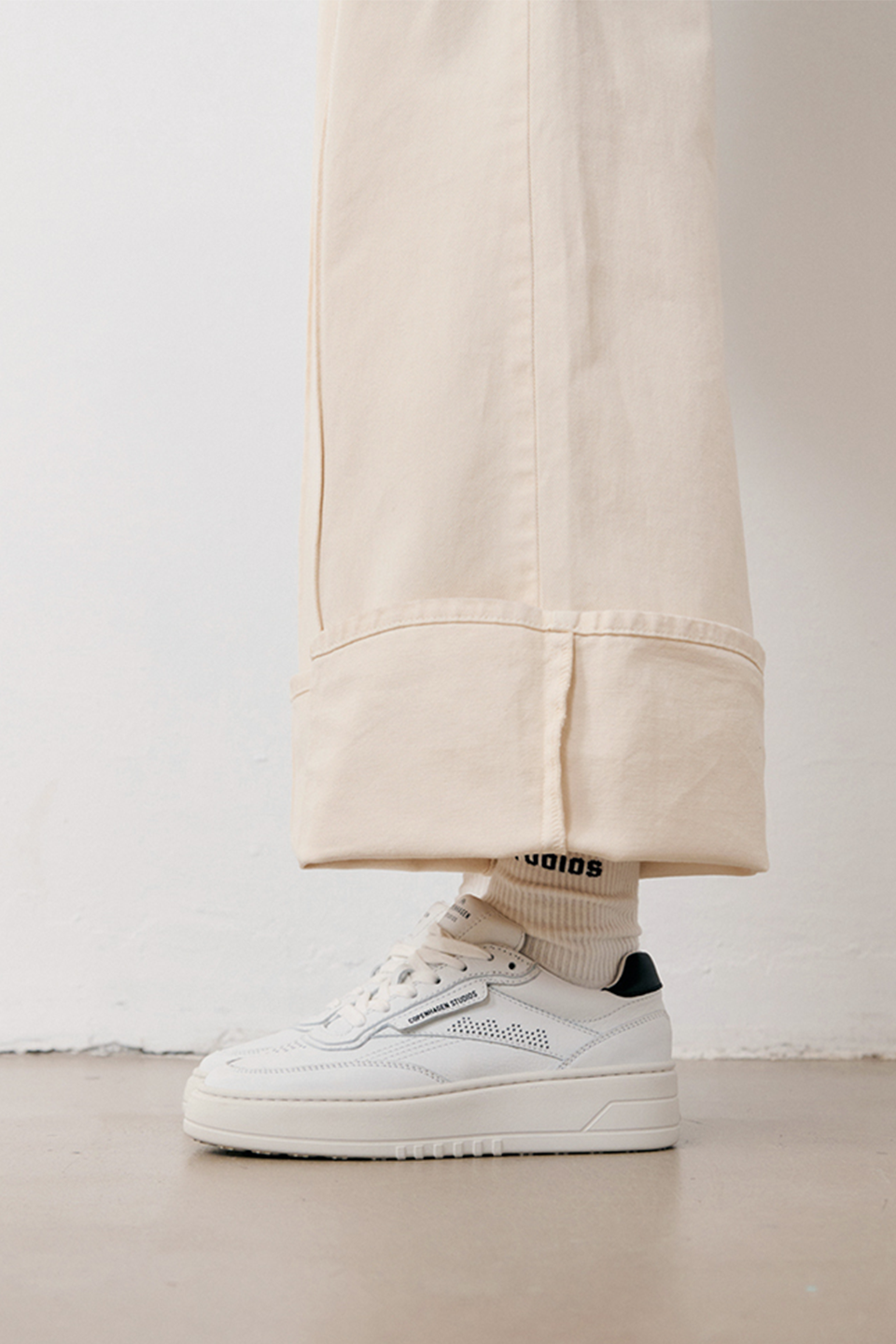CPH89 leather white/black
