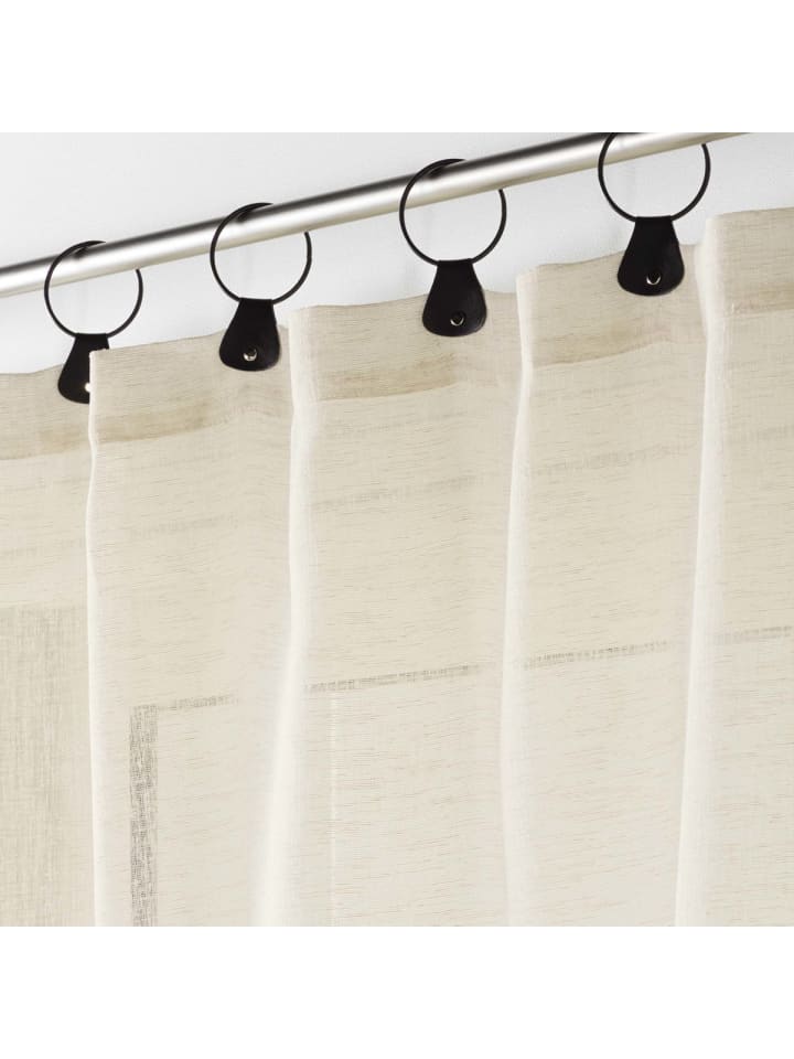 Douceur d’Intérieur Gardine in beige günstig kaufen onesize