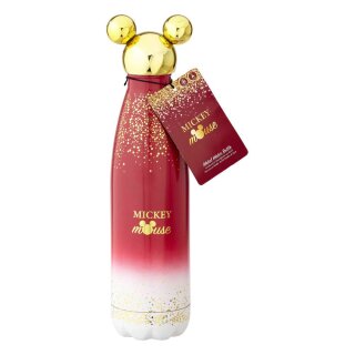 Disney Edelstahl-Trinkflasche Mickey Berry Glitter
