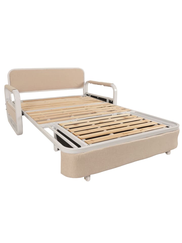 MCW Schlafsofa M83, Stoff/Textil beige günstig kaufen onesize