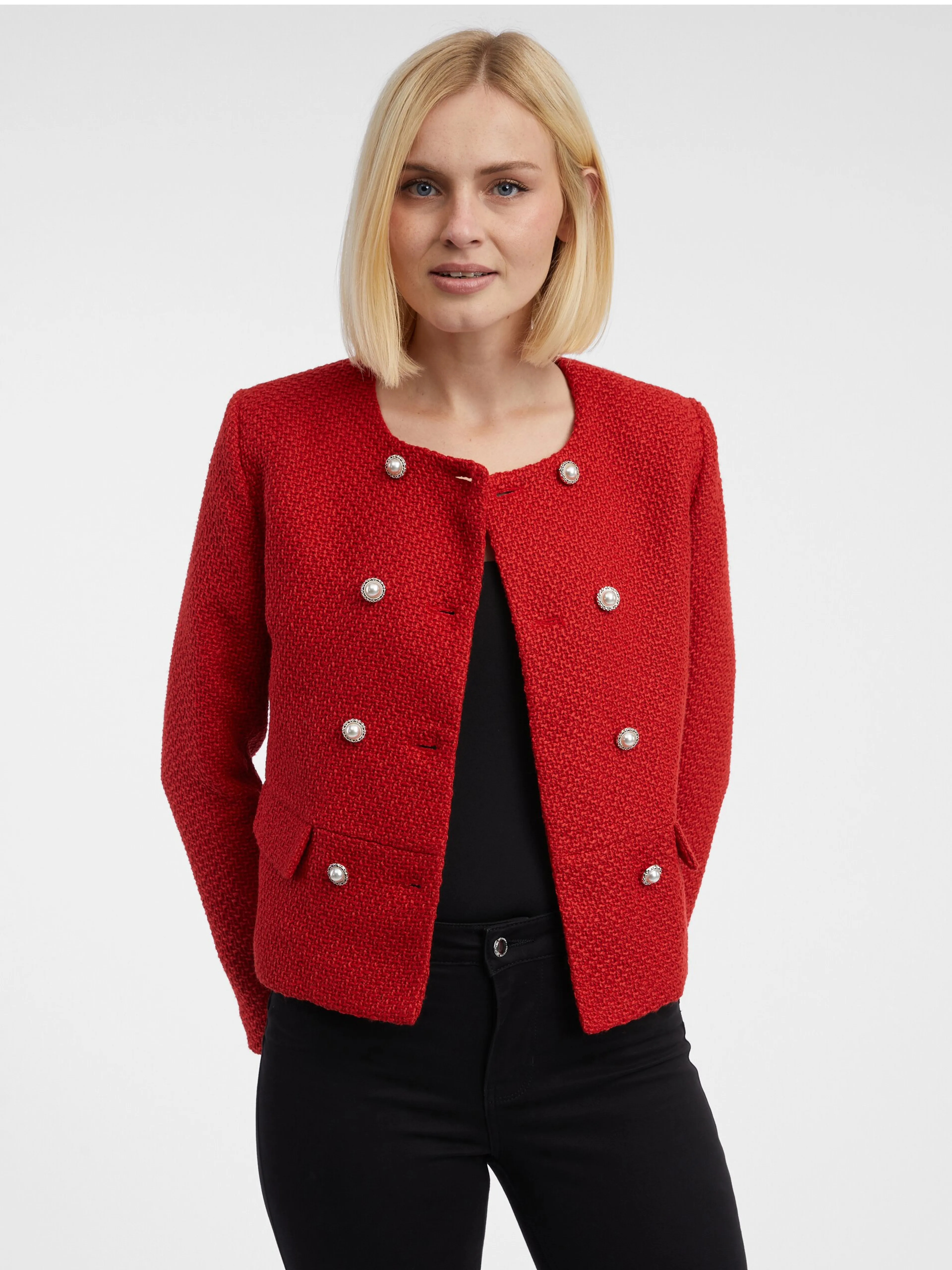 Roter Damenblazer ORSAY