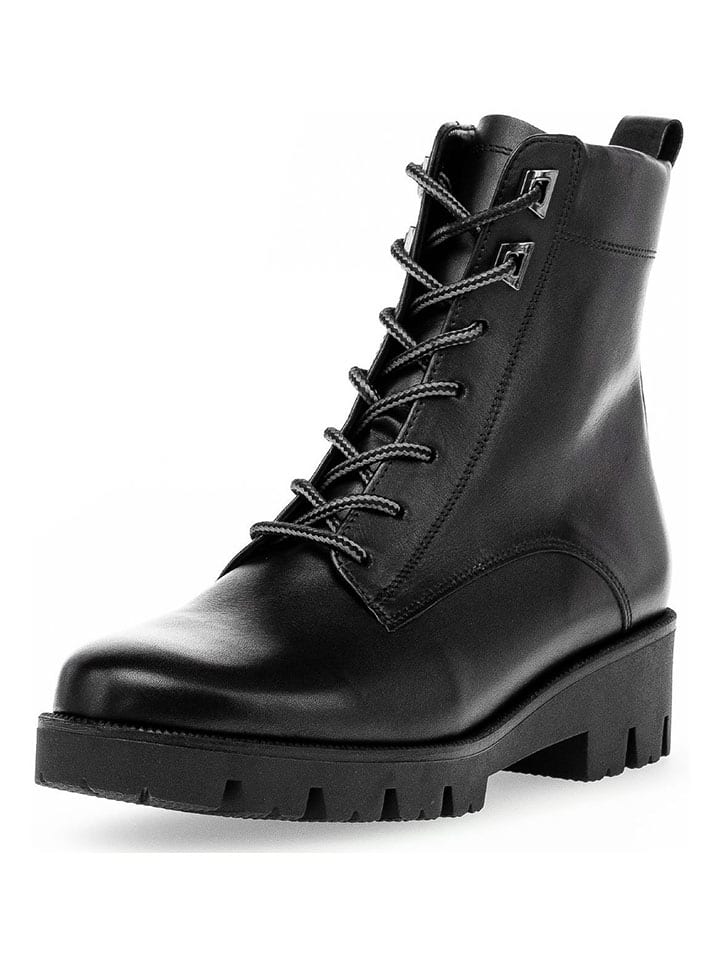 Gabor Leder-Boots in Schwarz günstig kaufen