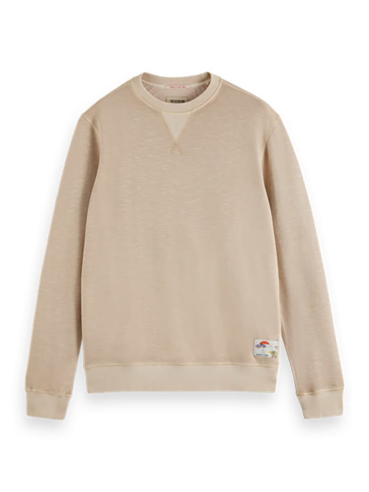 Scotch & Soda Sweatshirt in Beige günstig kaufen