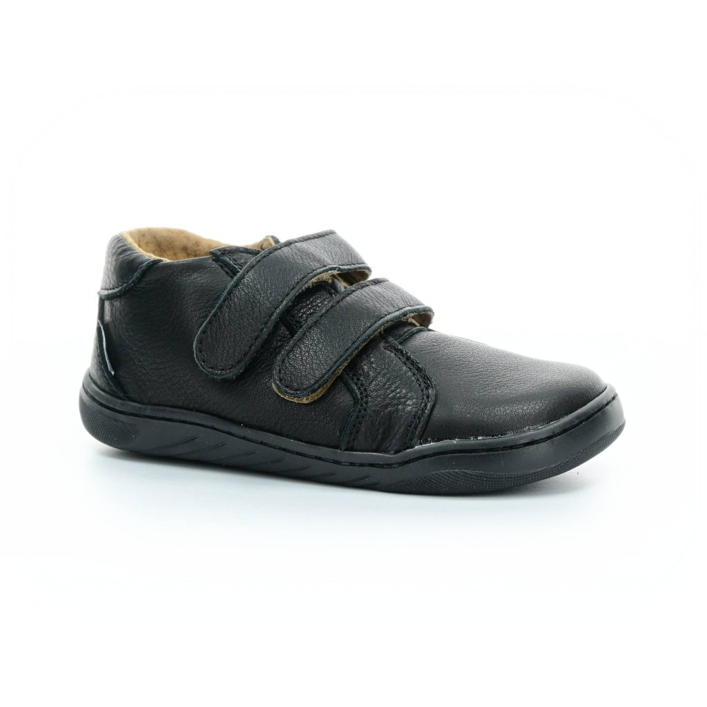 Pegres SBF60F schwarze ganzjährige Barfußhalbschuhe
