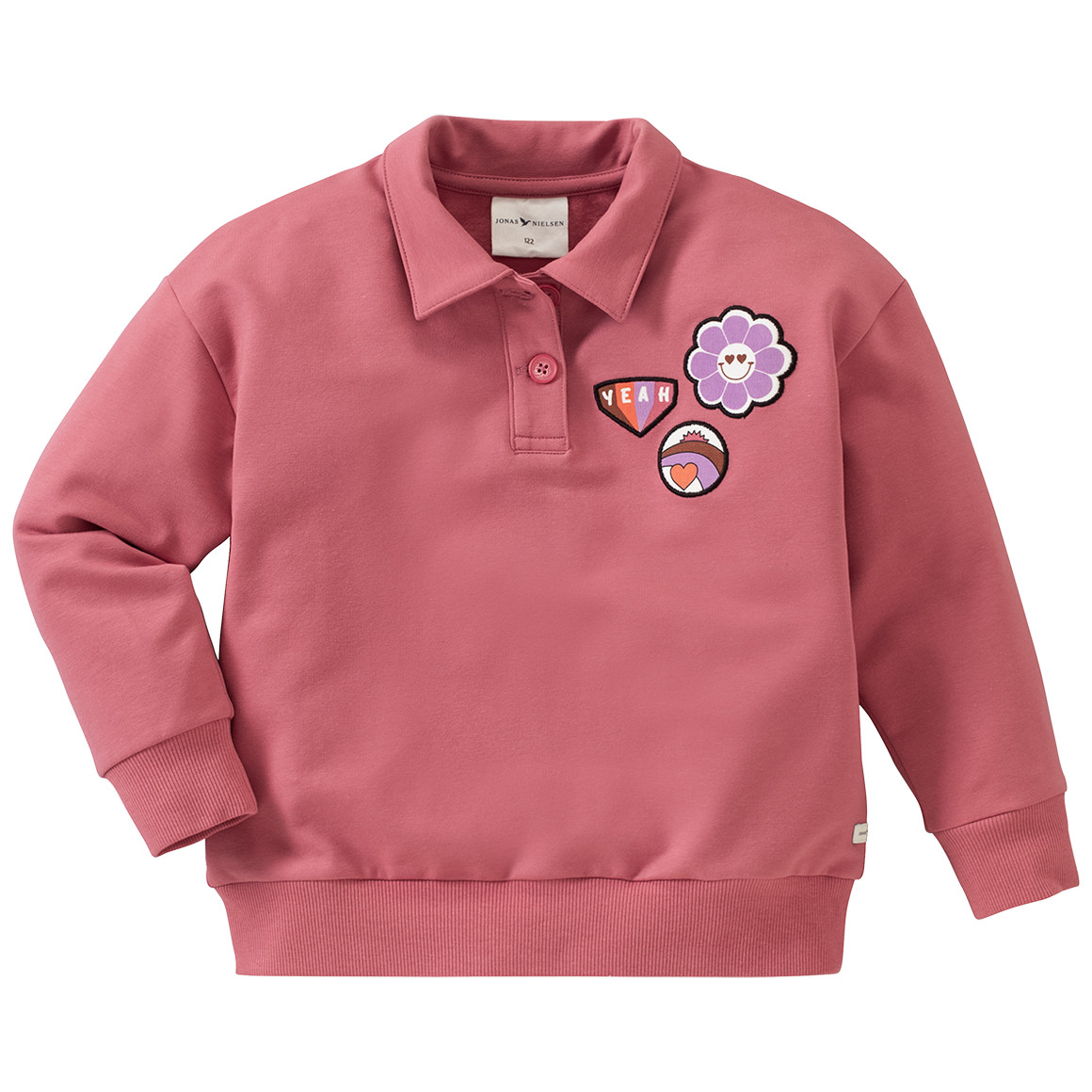 Mädchen Sweatshirt mit Applikationen