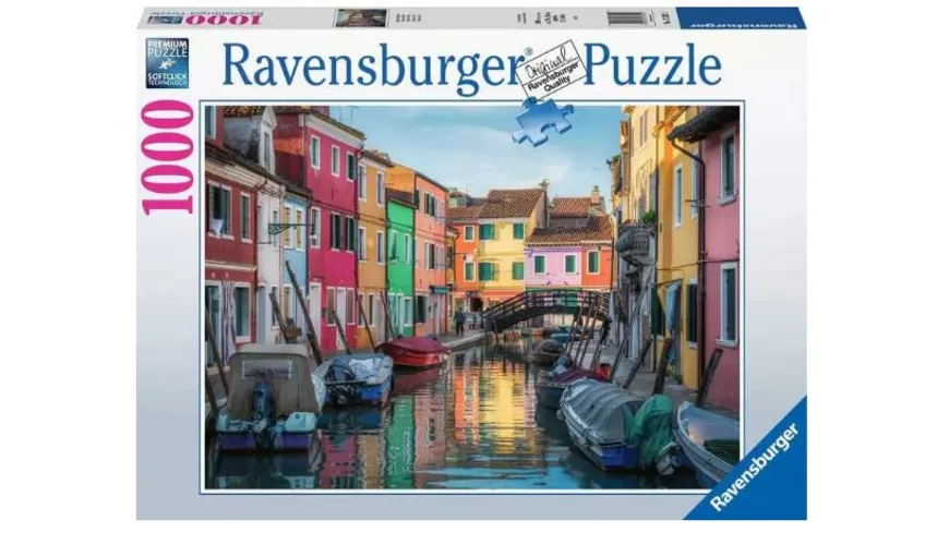 Ravensburger Puzzle - Burano in Italien, 1000 Teile