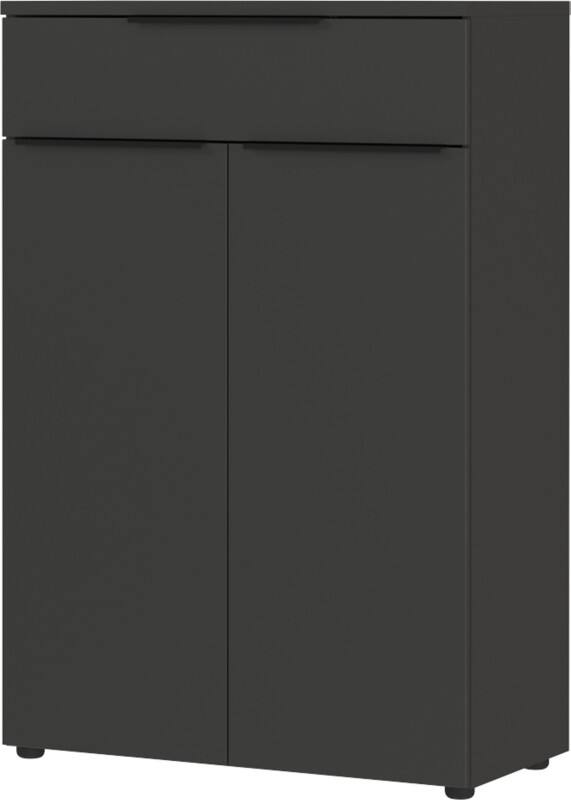 GERMANIA GW-Mailand Aktenschrank Spanplatte 810 x 400 x 1.200 mm Graphit