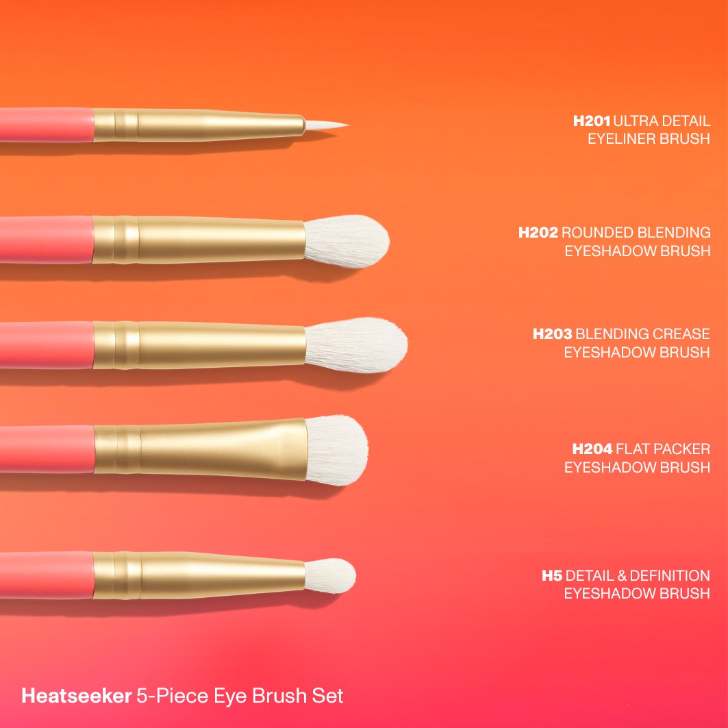 HEATSEEKER 5-PIECE EYE BRUSH SET