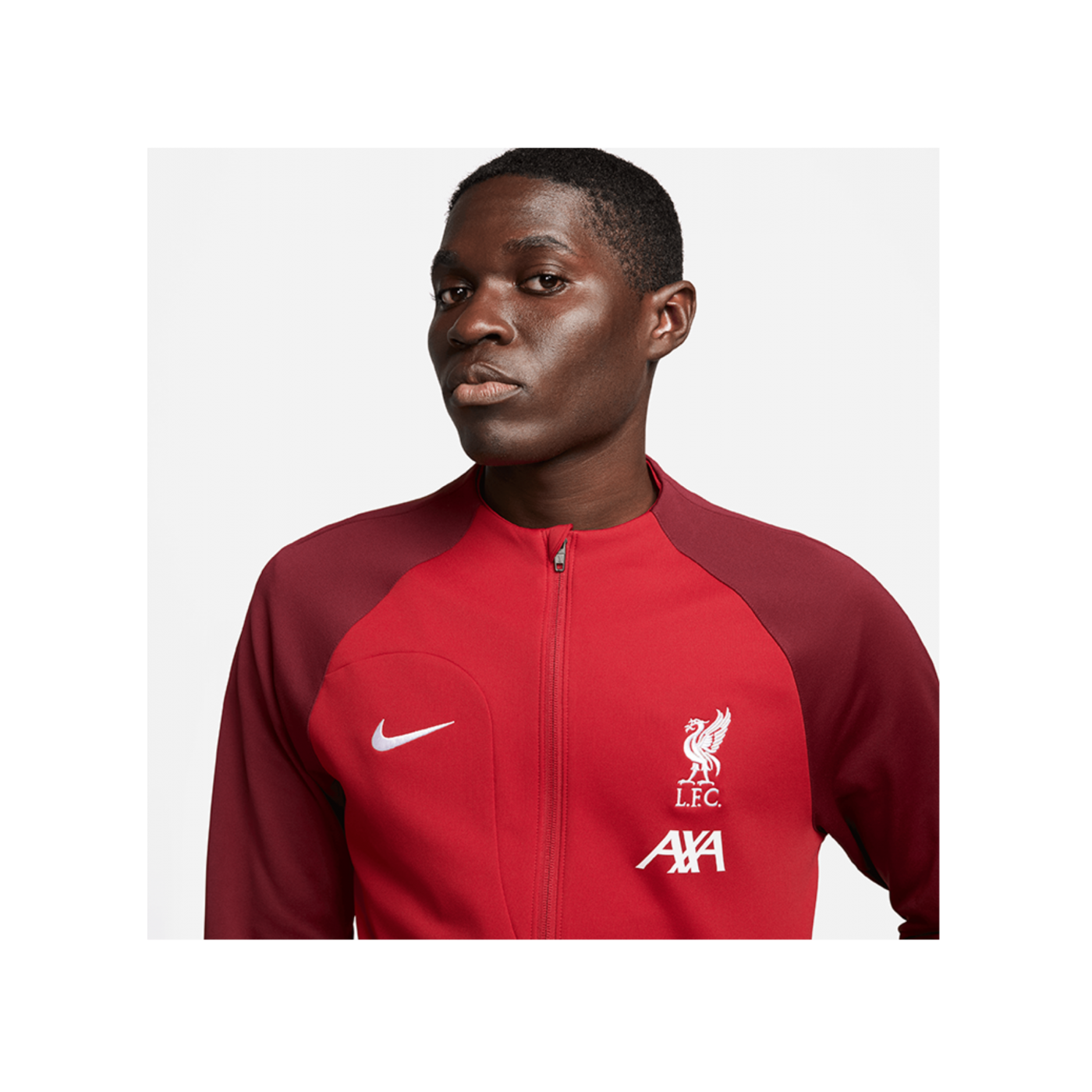 Nike FC Liverpool Anthemjacke Rot F687