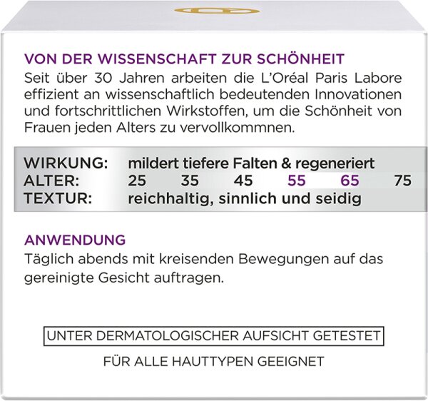 L'Oréal Paris Anti-Falten-Expert 55+ Calcium Nachtcreme