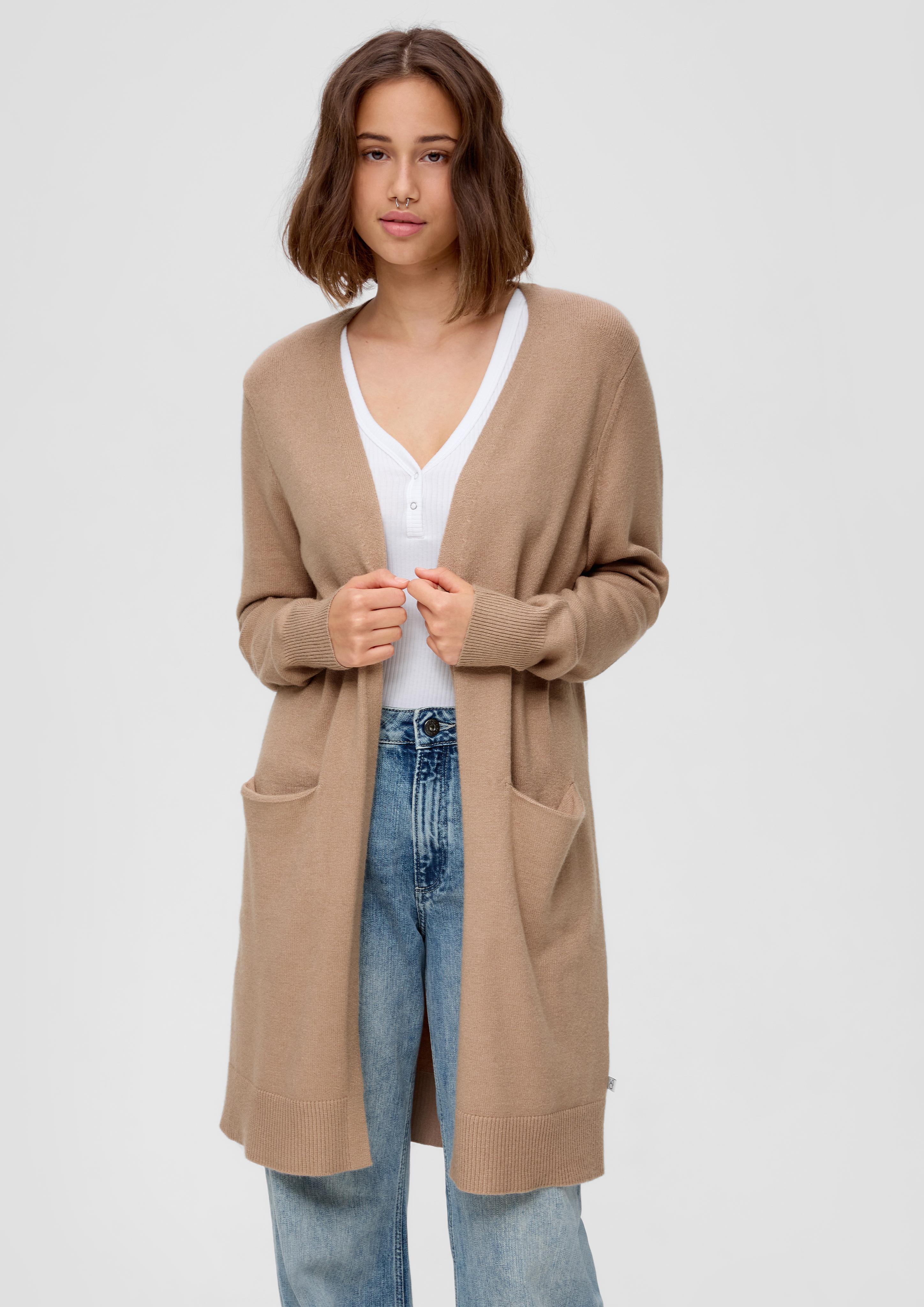 Strickjacke aus Viskosemix  2133361-82W0