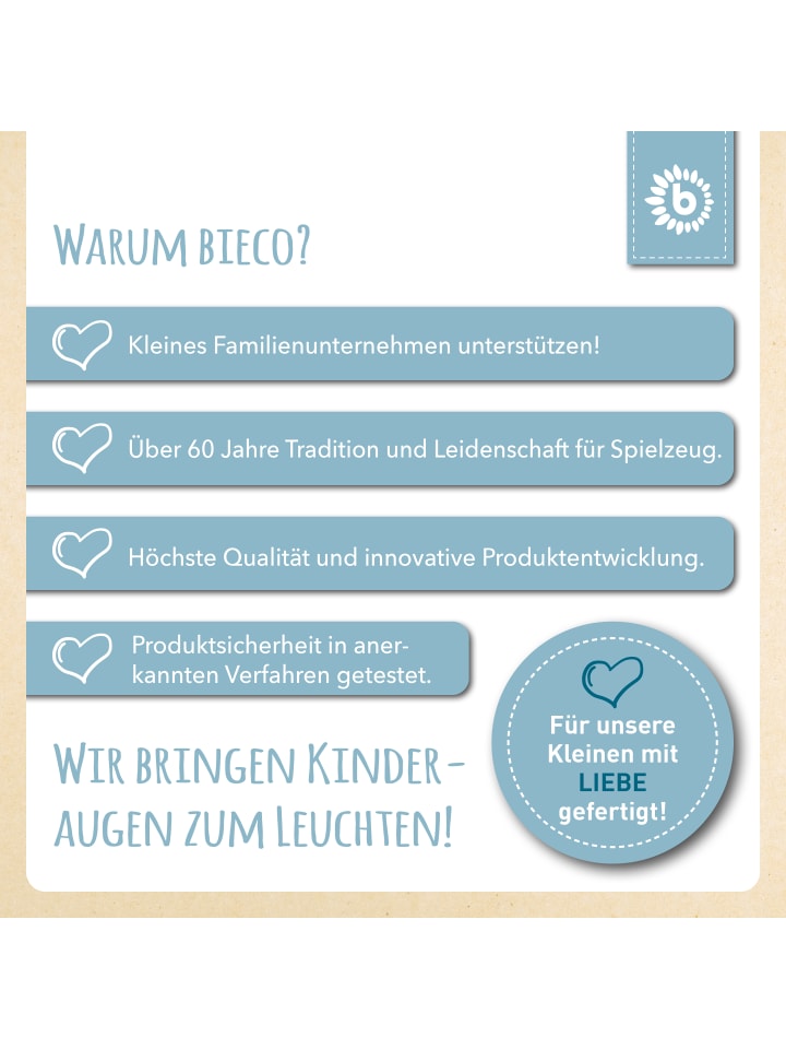Bieco Spielwaren Lätzchen 5er Pack in Türkis günstig kaufen onesize