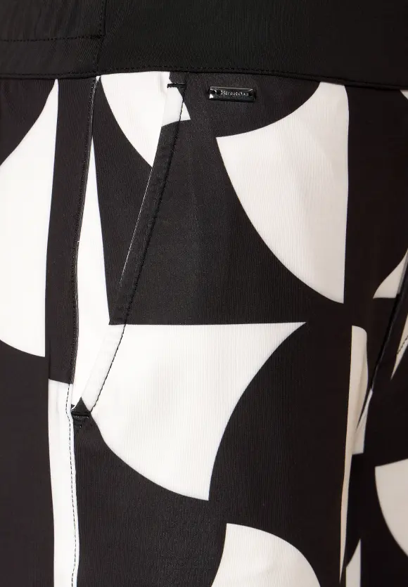 Street One Loose Fit Hose mit Print