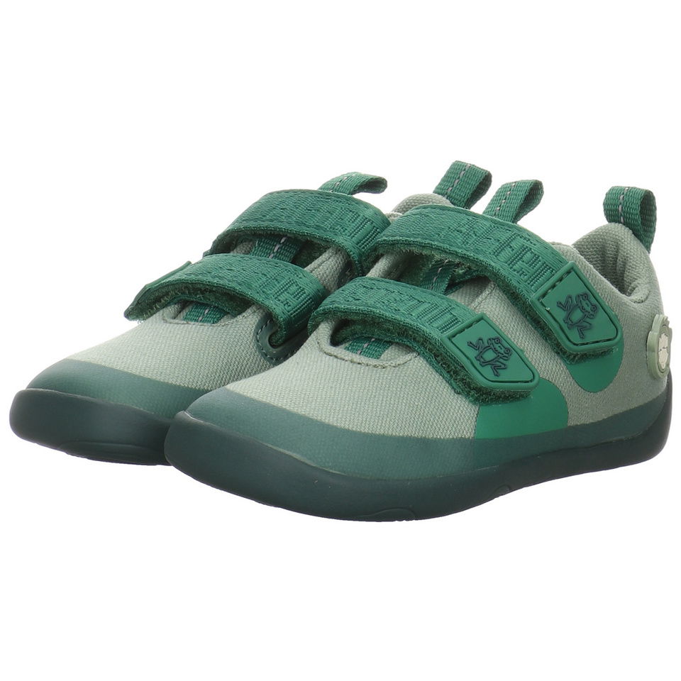 Affenzahn Frosch Lucky Cotton Klettschuh