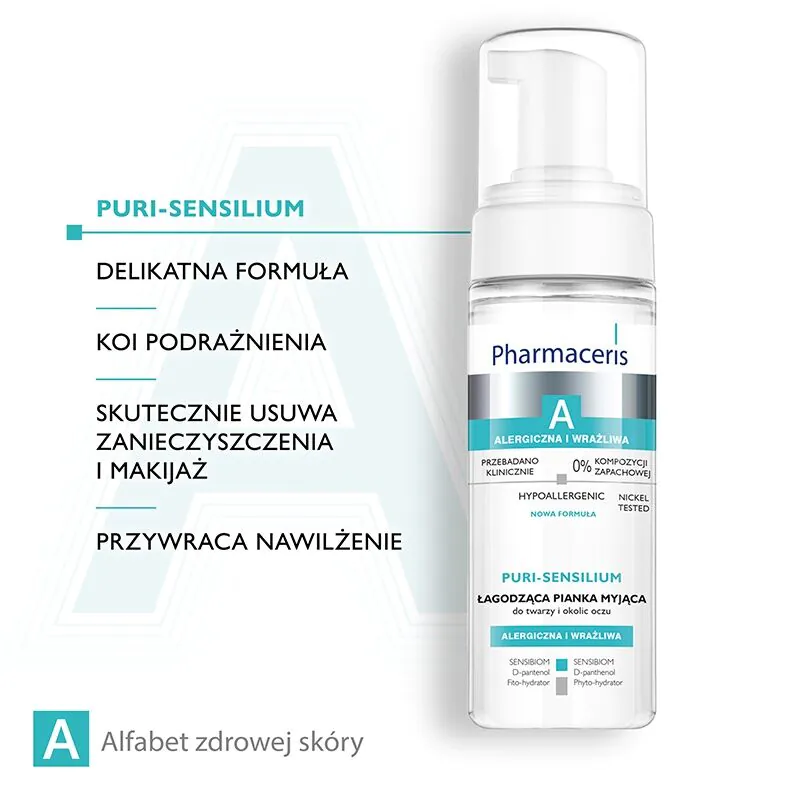 „Pharmaceris A Puri-Sensilium“ švelnios veido valomosios putos