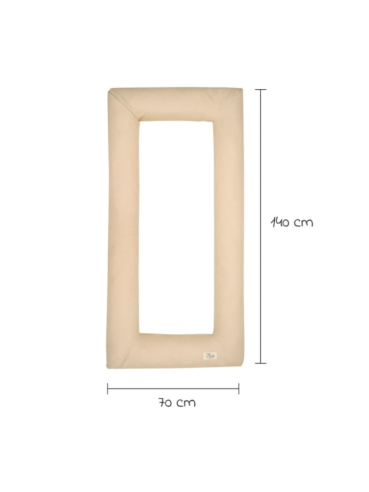 Alvi Nestchen Carré - Waffelpique in beige günstig kaufen onesize