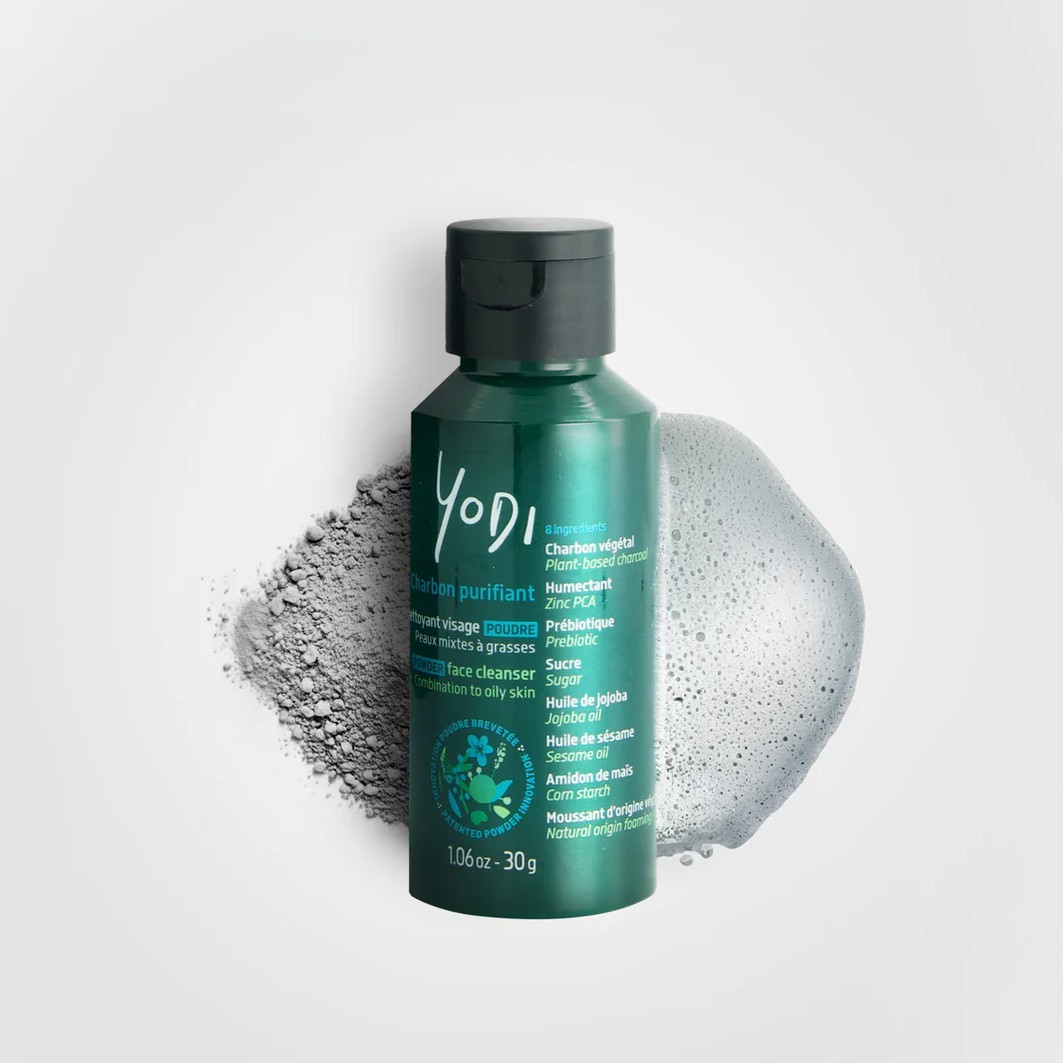 Yodi Puder za čišćenje lica s prebiotičkim aktivnim ugljenom