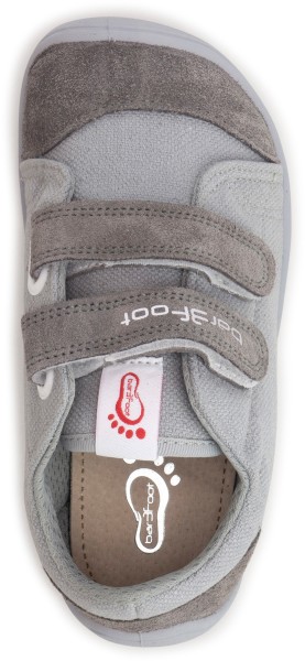 bar3foot Elf ~ Denver LowCut Sneaker ~ Grau