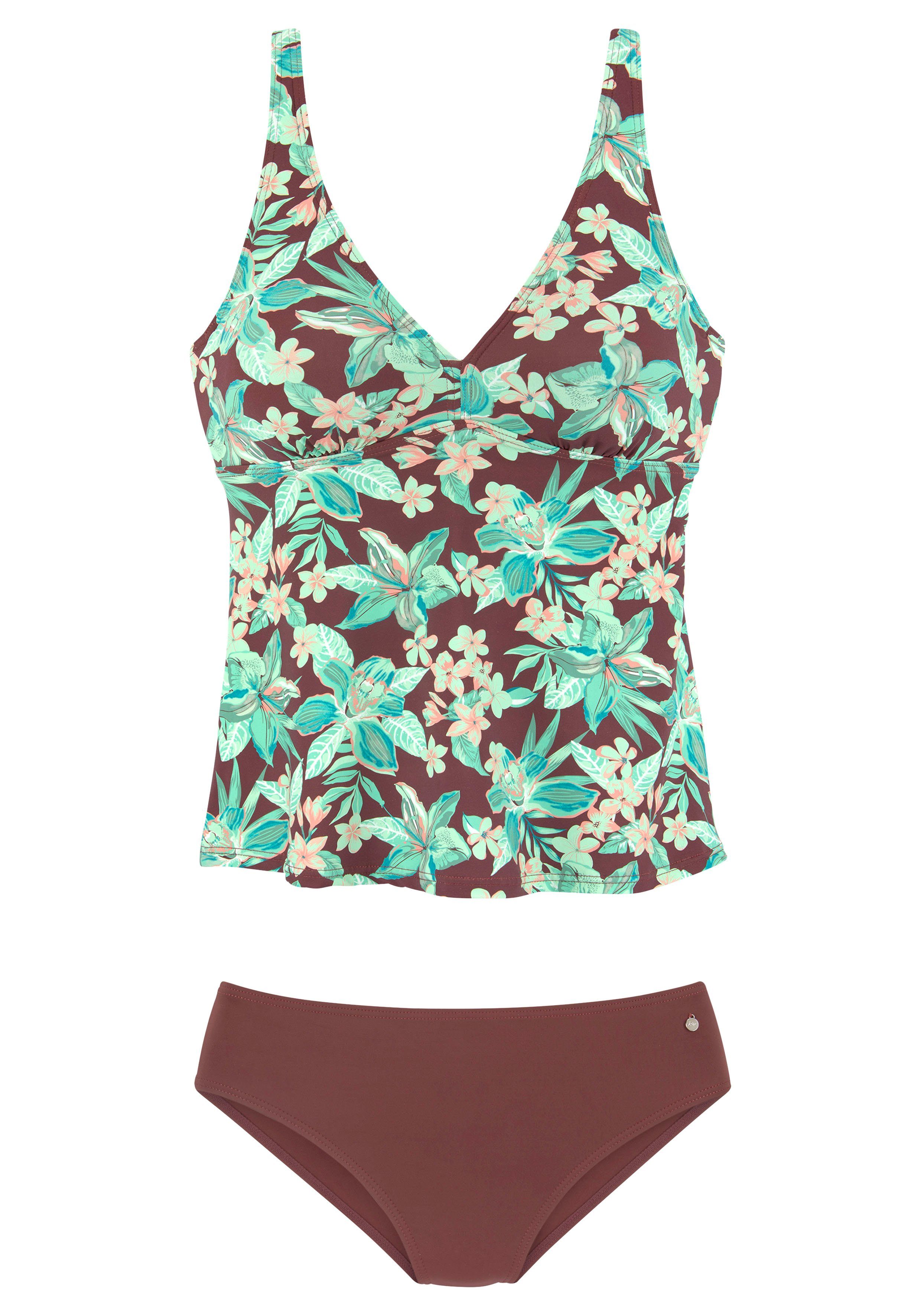 s.Oliver Bügel-Tankini Florales Design