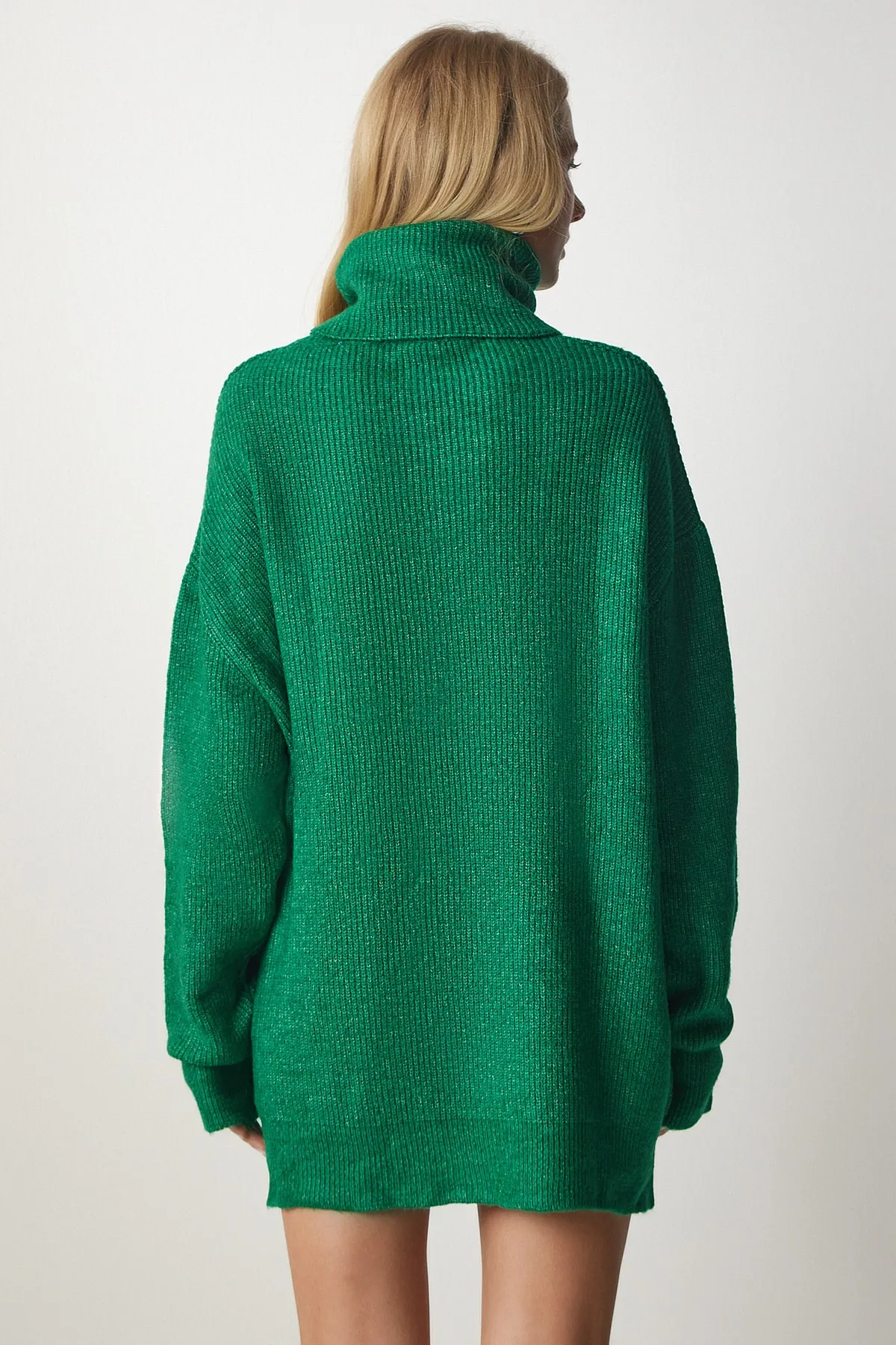 Happiness İstanbul  Pullover - Grün - Relaxed Fit