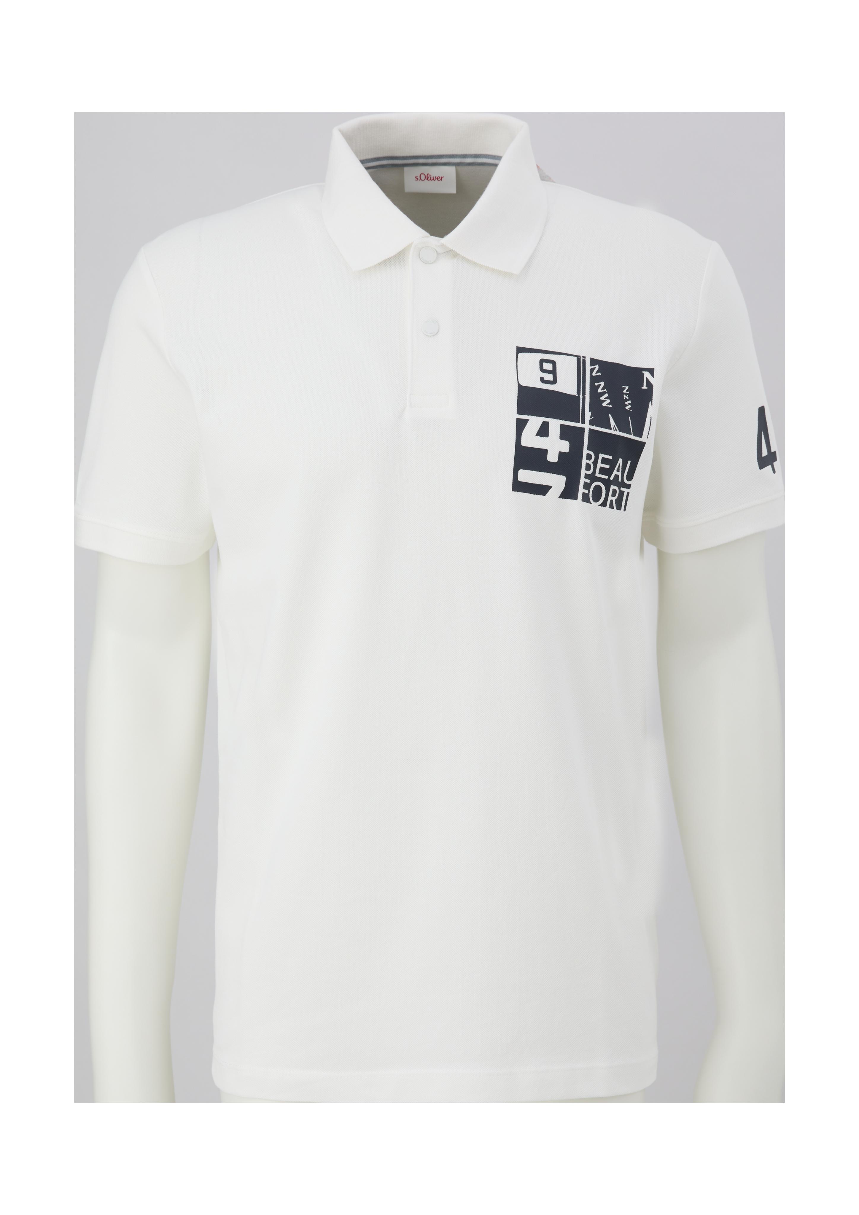 Poloshirt aus Baumwollstretch  2135699-01D1