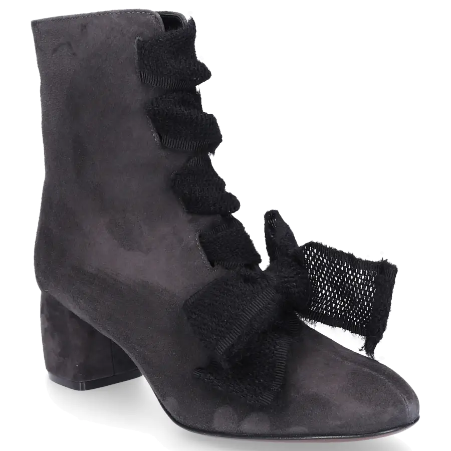 AGL Attilio Giusti Leombruni - Stiefeletten D140534 Veloursleder - grau