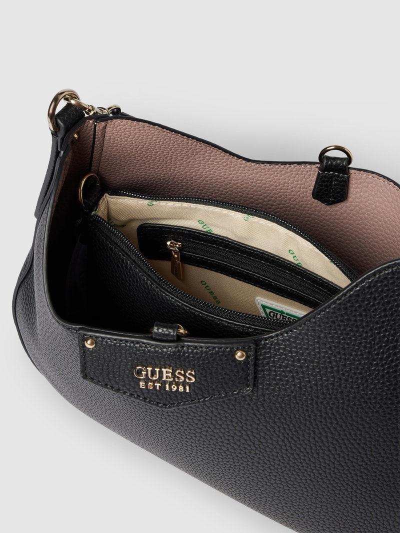 Hobo Bag in Leder-Optik Modell 'BRENTON' in schwarz
