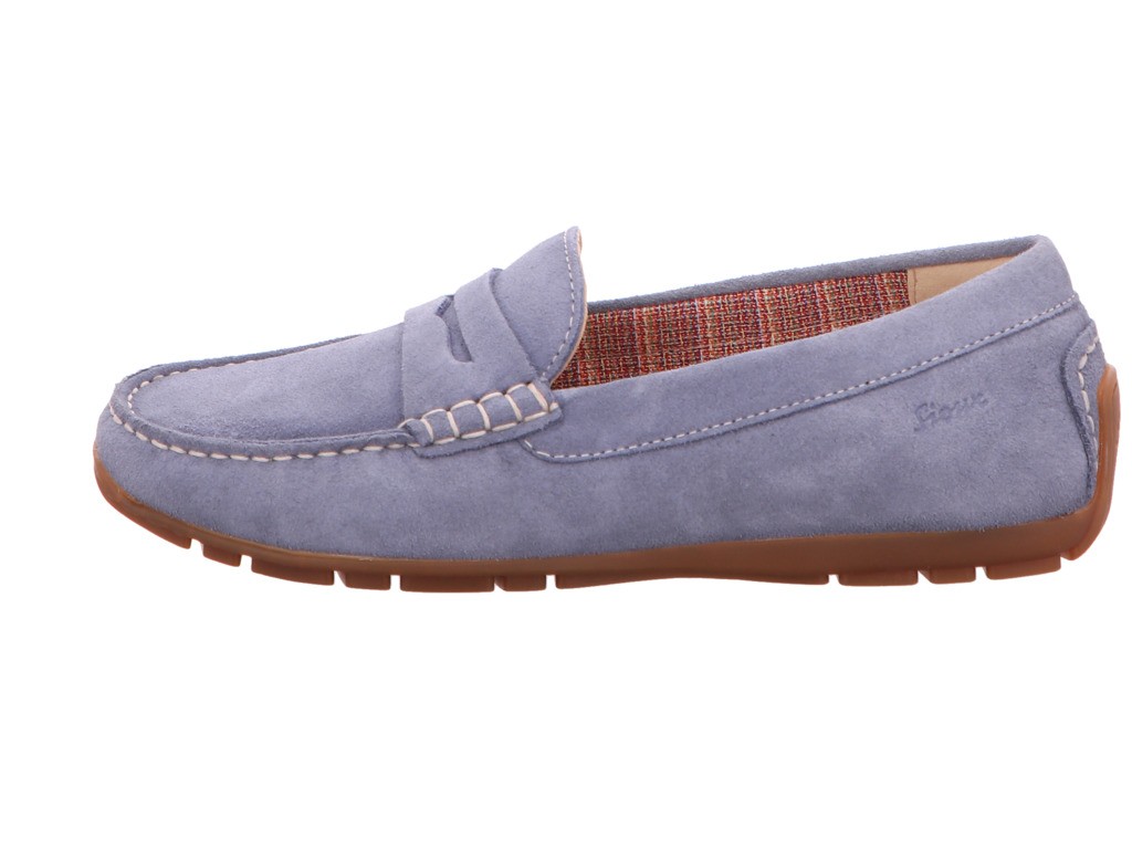 SIOUX Sportliche Slipper blau 66131