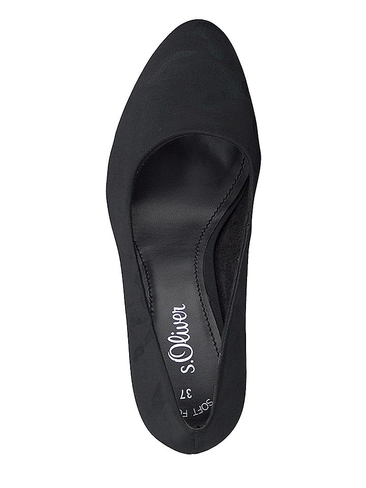 S. Oliver Pumps in Schwarz günstig kaufen 39