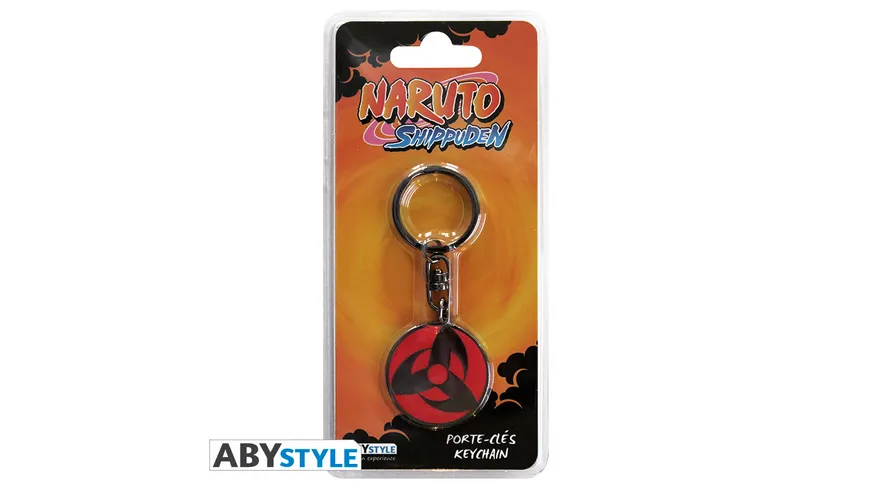 Naruto Sharingan Kakashi Metall-Schlüsselanhänger