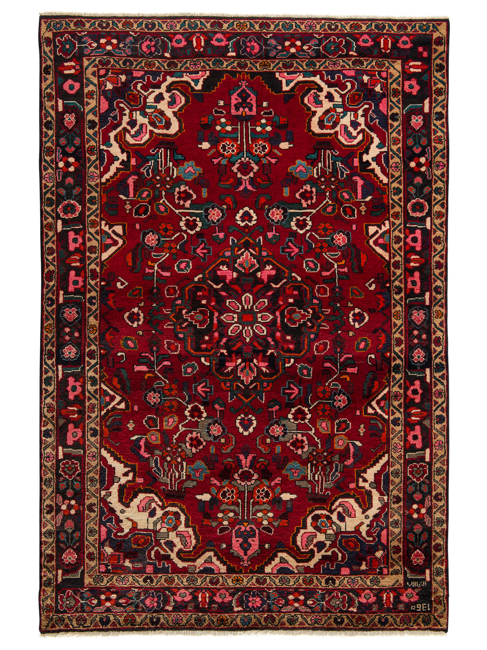 Borchalou Hamadan ca. 137 x 205 cm, Unikat / Einzelstück
