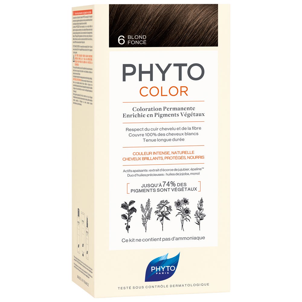 Phyto Phytocolor 6 Dunkelblond Pflanzliche Haarcoloration