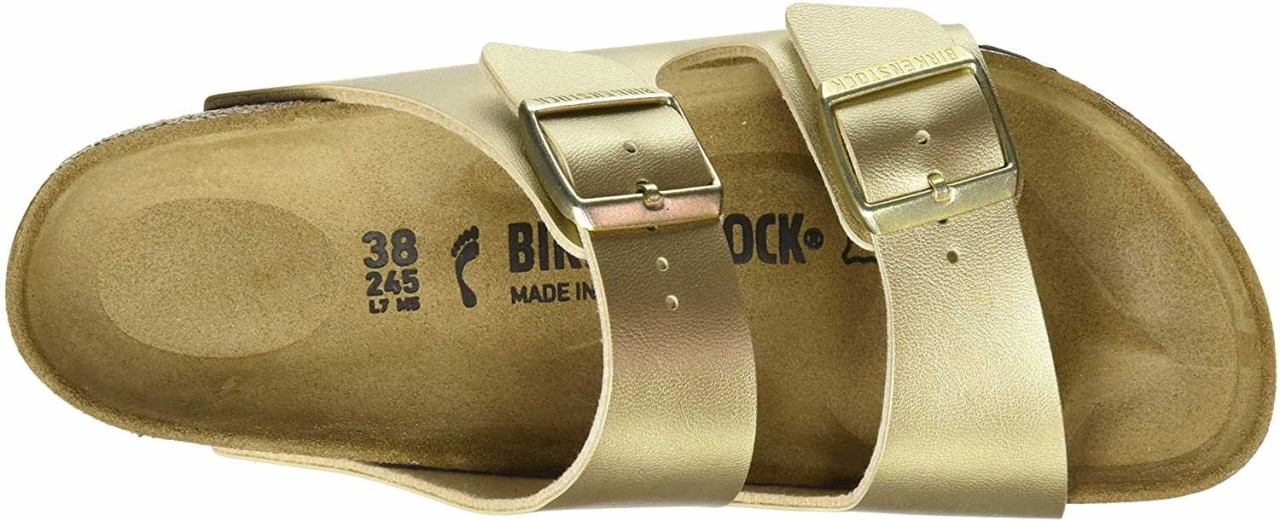 BIRKENSTOCK Pantoletten gold Arizona BS[Slipper]