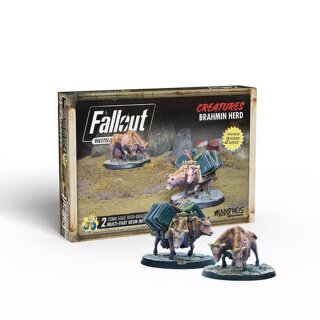 Fallout: Wasteland Warfare - Creatures: Brahim Herd (EN)