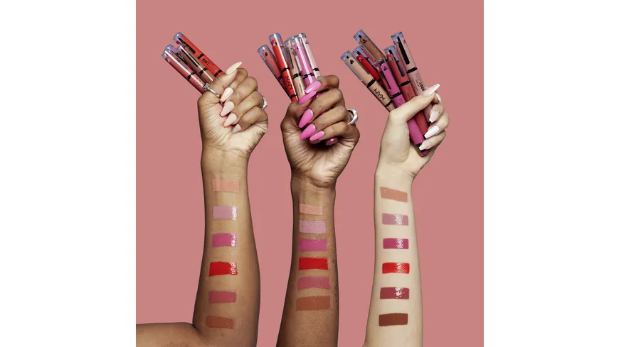 NYX PROFESSIONAL MAKEUP Shine Loud High Pigment Lip Shine Fierce