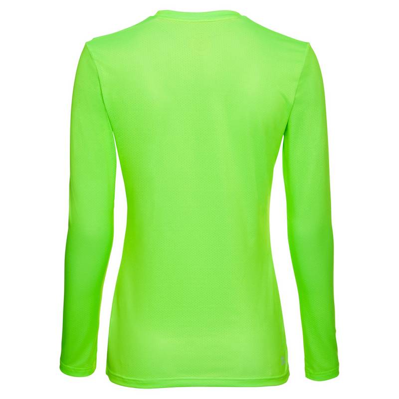 BIDI BADU Pia Tech Roundneck Longsleeve Tennisshirt Damen