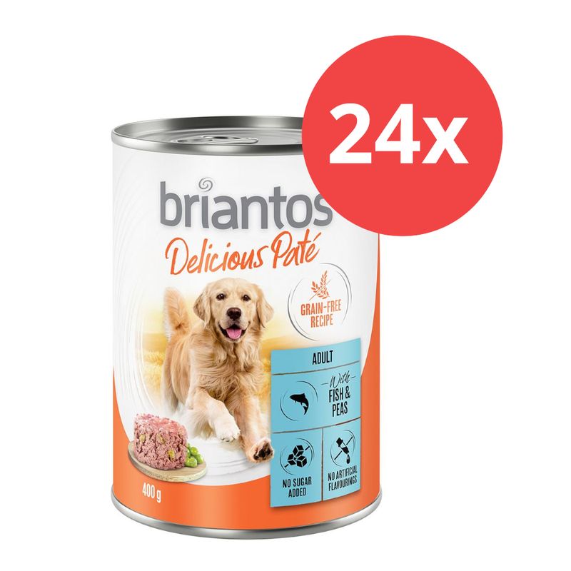 Sparpaket Briantos Delicious Paté 24 x 400 g