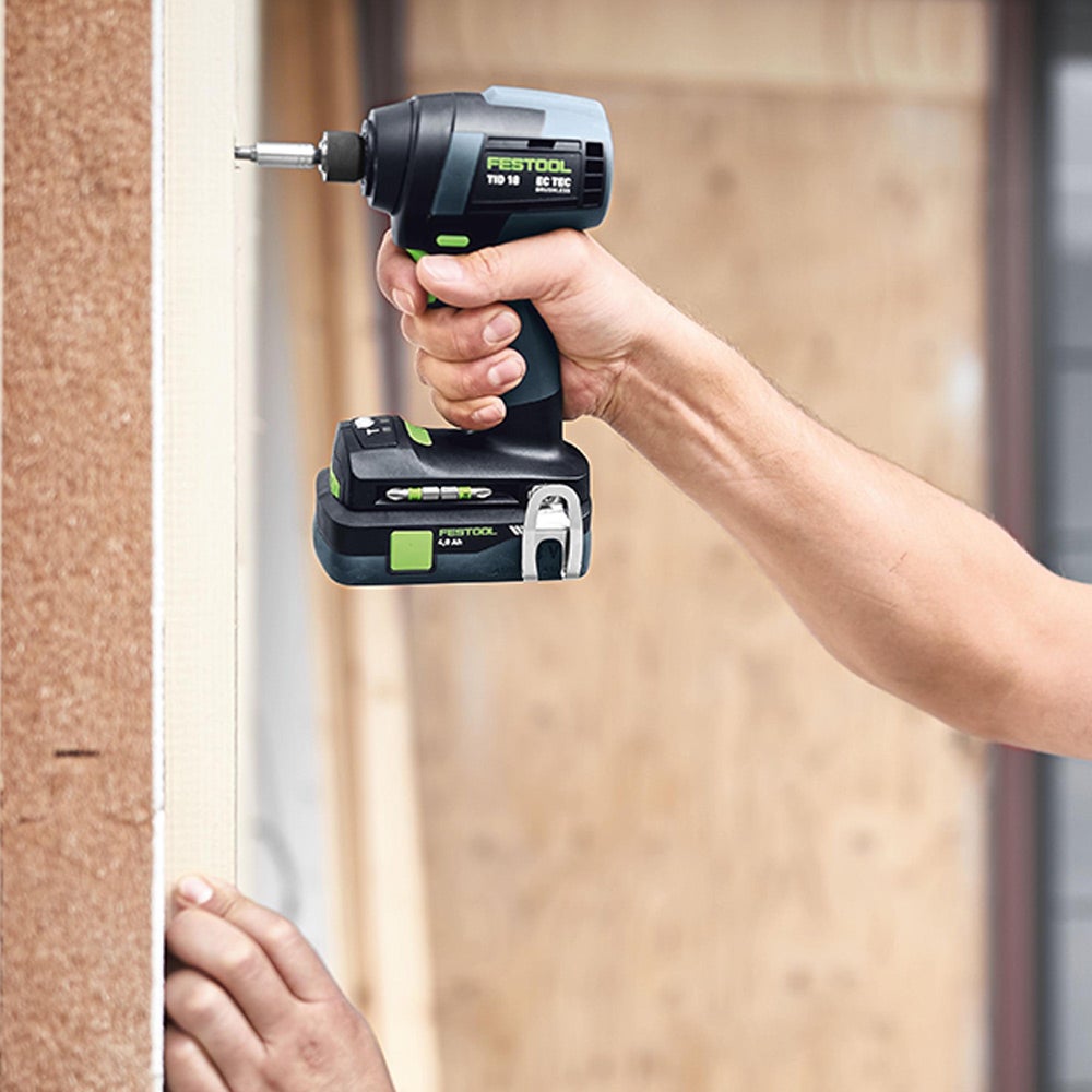 Parafusadeira de impacto sem escova FESTOOL 18 V TID, cor básica, modelo 576481