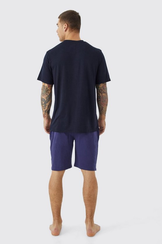 Soft Feel Loungewear Shorts-Set