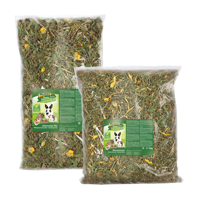 MultiFit Hauptfutter MultiFit Löwenzahn und Wiesenkräuter 2x1kg