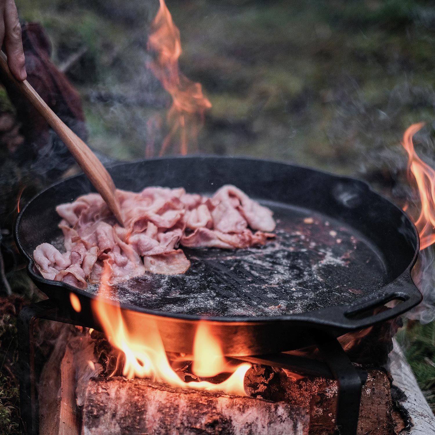 Feuerpfanne mit Stiel
