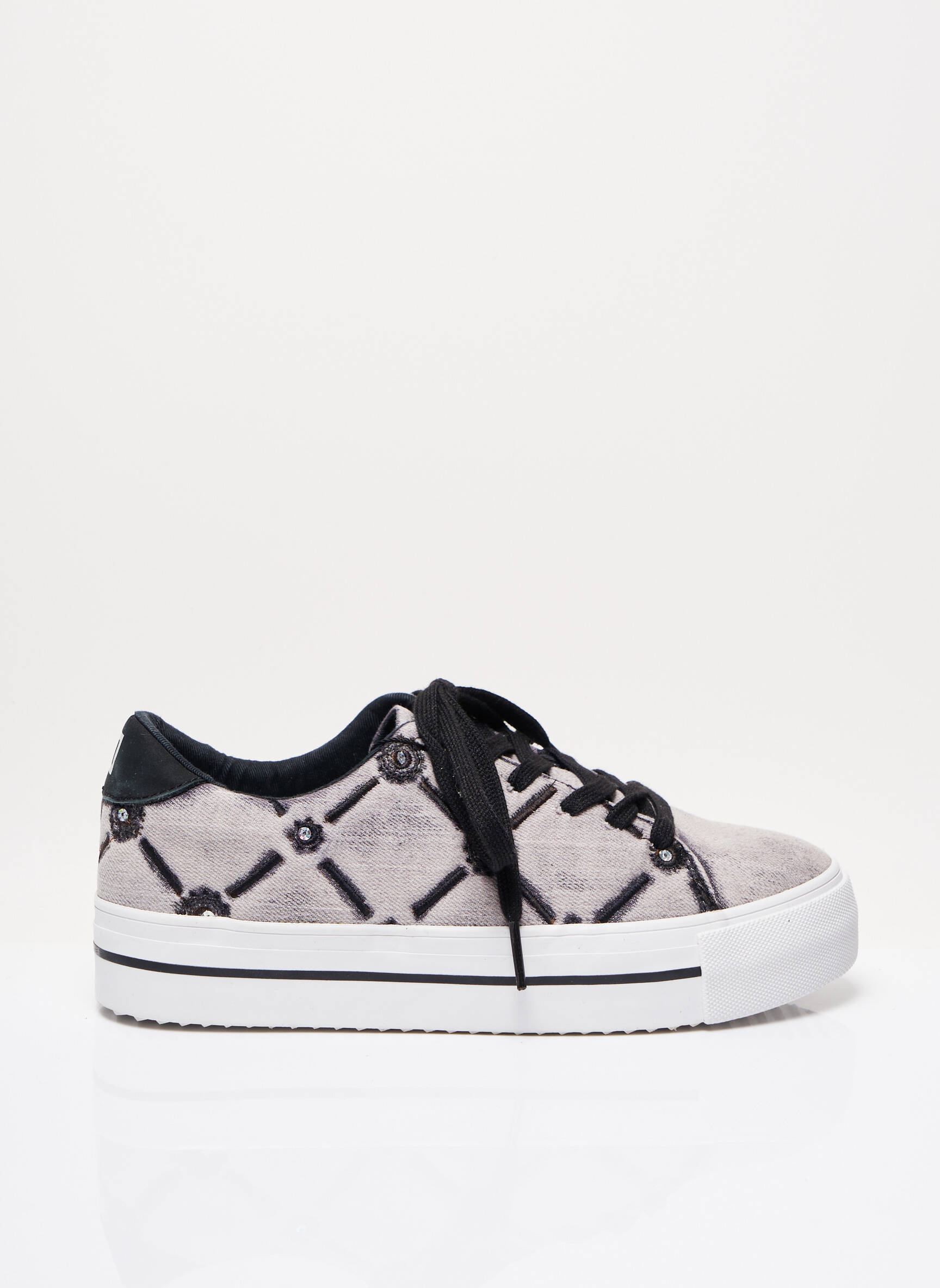 Desigual Baskets Femme couleur gris