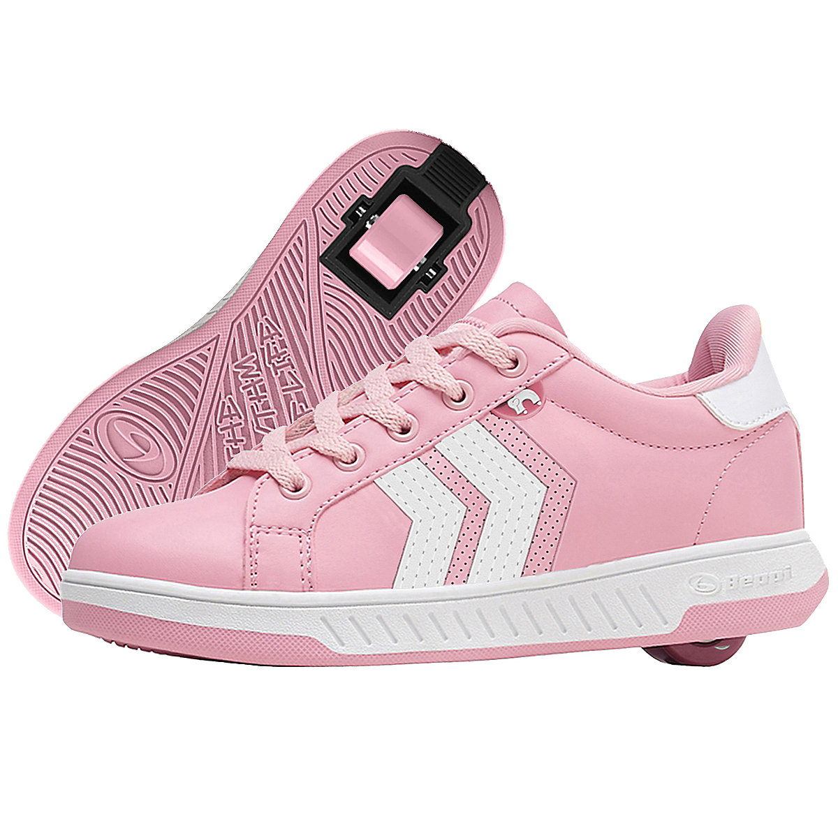 Schuhe mit Rollen 