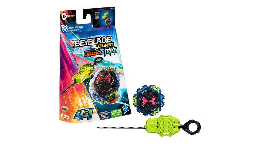Hasbro - Beyblade Burst QuadStrike Starter Pack, 1 Stück, sortiert