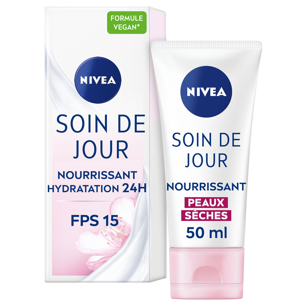 nivea ESSENTIALS - Crème de jour Huile d'Amande Douce Soin visage hydratante